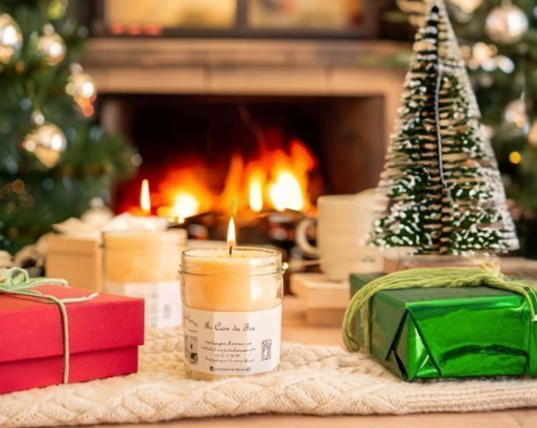 Bougie "au coin du feu" image